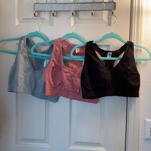 3 pack of sports bras